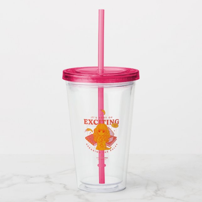 HARRY POTTER™ | Hermione Granger It's Exciting Acrylic Tumbler (Front)