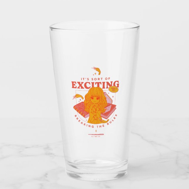HARRY POTTER™ | Hermione Granger It's Exciting Glass (Front)
