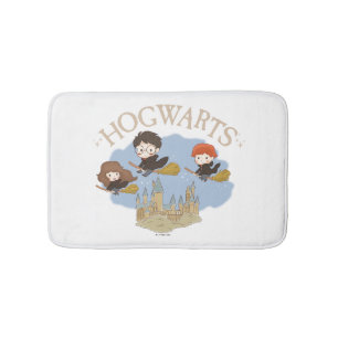 HARRY POTTER™, Hermione, & Ron Fly Over HOGWARTS™ Bath Mat