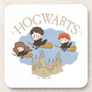 HARRY POTTER™, Hermione, & Ron Fly Over HOGWARTS™ Coaster