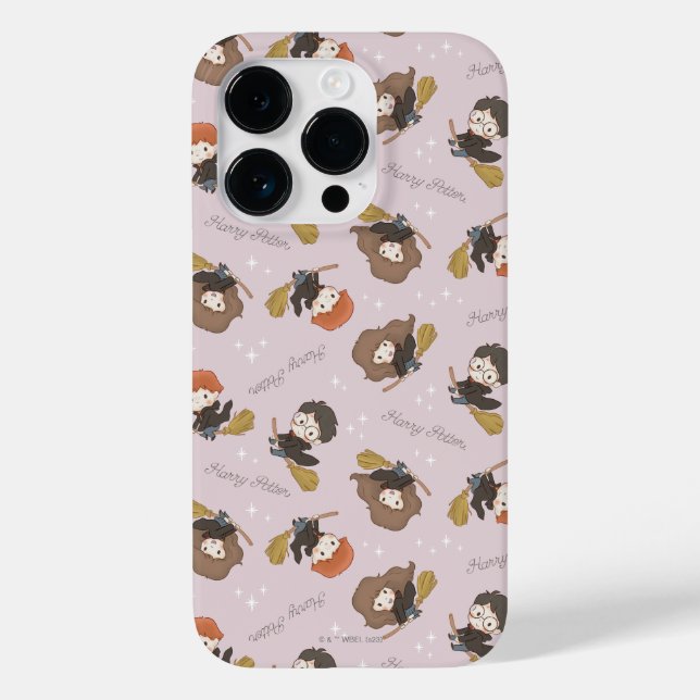 HARRY POTTER™, Hermione, & Ron Flying Pattern Case-Mate iPhone Case (Back)