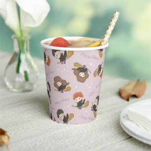 HARRY POTTER™, Hermione, & Ron Flying Pattern Paper Cups
