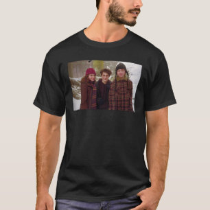 Harry Potter Hermione Ron Harry Snow Portrait T-Shirt