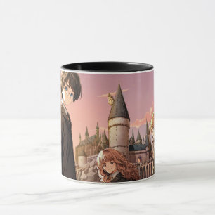 HARRY POTTER™ Hermione & Ron HOGWARTS™ Anime Scene Mug