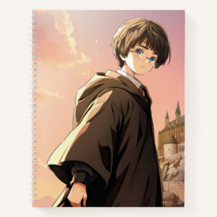 HARRY POTTER™ Hermione & Ron HOGWARTS™ Anime Scene Notebook