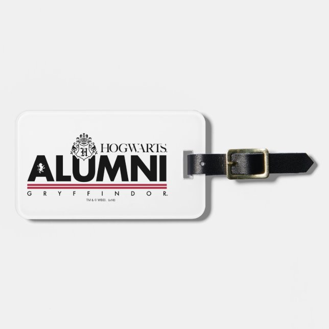 Harry Potter | HOGWARTS™ Alumni GRYFFINDOR™ Luggage Tag (Front Horizontal)