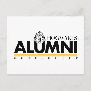 Harry Potter   HOGWARTS™ Alumni HUFFLEPUFF™ Postcard