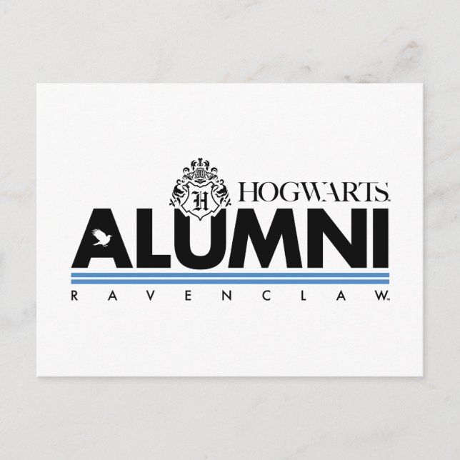Harry Potter | HOGWARTS™ Alumni RAVENCLAW™ Postcard (Front)
