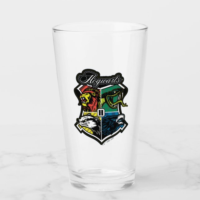 HARRY POTTER™ | HOGWARTS™ Athletic Badge Glass (Front)