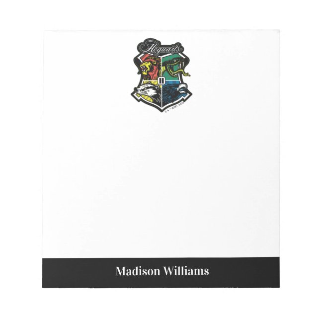 HARRY POTTER™ | HOGWARTS™ Athletic Badge Notepad (Front)