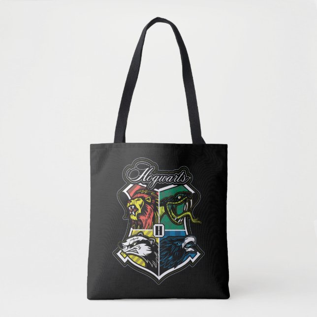 HARRY POTTER™ | HOGWARTS™ Athletic Badge Tote Bag (Front)