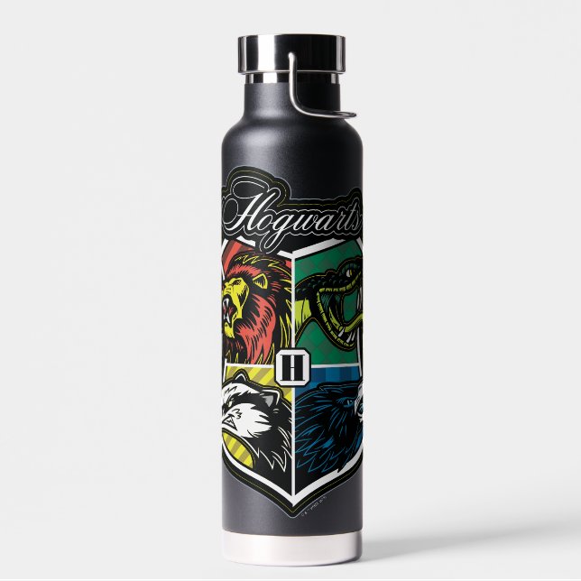 HARRY POTTER™ | HOGWARTS™ Athletic Badge Water Bottle (Left)