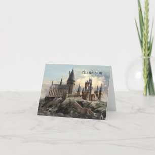 Harry Potter   Hogwarts Baby Shower Thank You Card