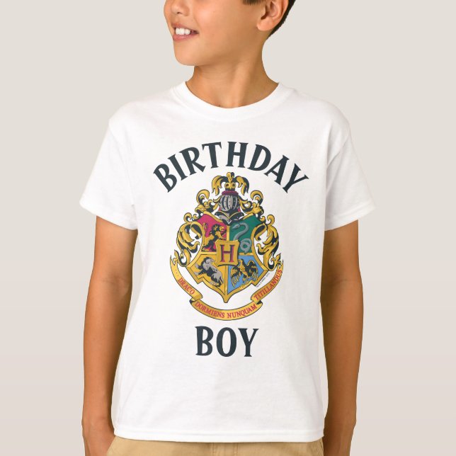 Harry Potter | Hogwarts Birthday Boy T-Shirt (Front)