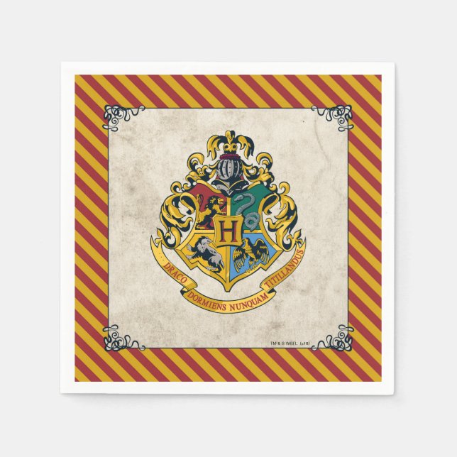 Harry Potter | Hogwarts Birthday Napkin (Front)