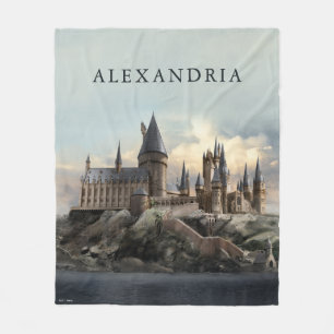 Harry Potter   Hogwarts Castle Daytime Fleece Blanket