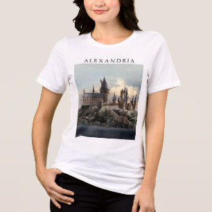 Harry Potter   Hogwarts Castle Daytime Tri-Blend Shirt