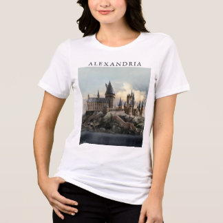 Harry Potter | Hogwarts Castle Daytime Tri-Blend Shirt