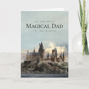 Harry Potter Hogwarts Castle Father's Day Card