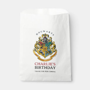 Harry Potter Hogwarts Crest Birthday Favour Bags