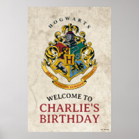 Harry Potter Hogwarts Crest Birthday