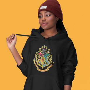 Harry Potter   Hogwarts Crest - Full Colour Hoodie