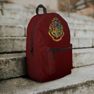 Harry Potter   Hogwarts Crest - Full Colour Printed Backpack