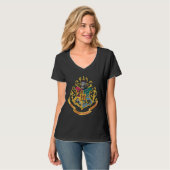 Harry Potter | Hogwarts Crest - Full Colour T-Shirt (Front Full)