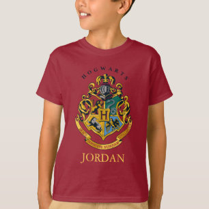 Harry Potter   Hogwarts Crest - Full Colour T-Shirt