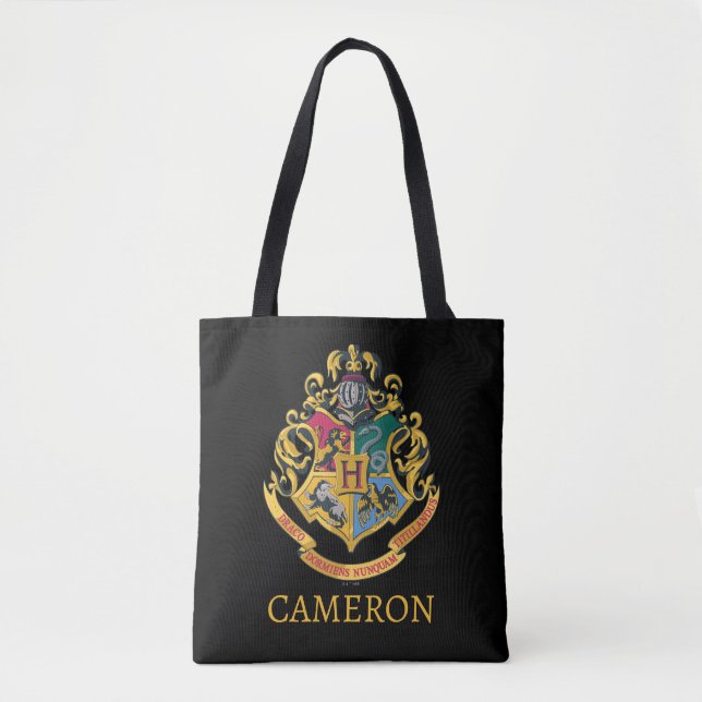 Harry Potter | Hogwarts Crest - Full Colour Tote Bag (Front)