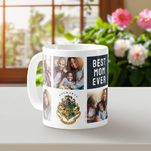 Harry Potter Hogwarts Crest - Mom Photo Collage Coffee Mug