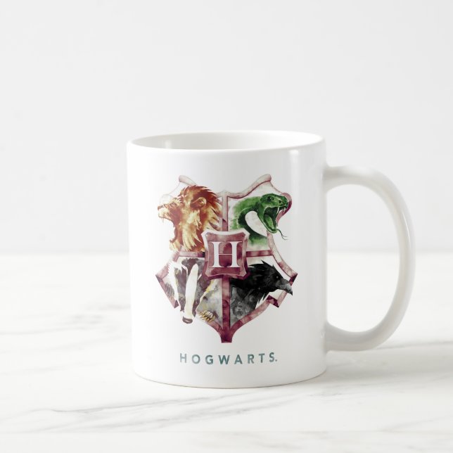 Harry Potter | HOGWARTS™ Crest Watercolor Coffee Mug (Right)