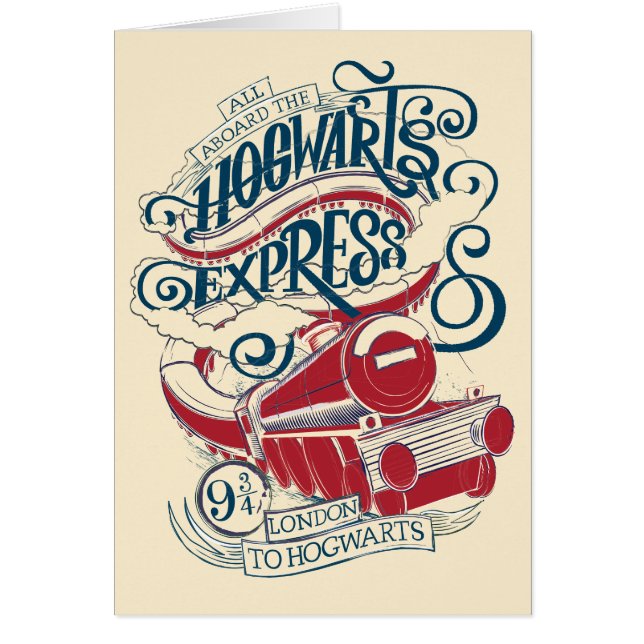 Harry Potter | Hogwarts Express Typography (Front)