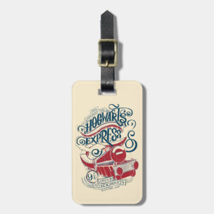 Harry Potter   Hogwarts Express Typography Luggage Tag