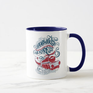 Harry Potter   Hogwarts Express Typography Mug