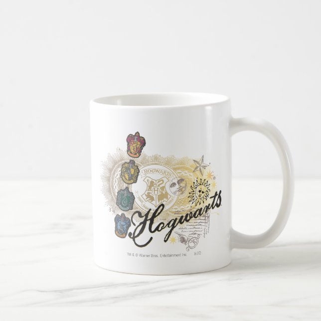 Harry Potter | Hogwarts Houses - Full Colour Coffee Mug (Right)