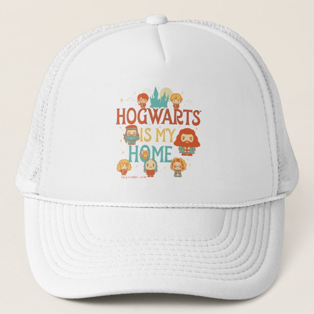 HARRY POTTER™ | HOGWARTS™ IS MY HOME TRUCKER HAT (Front)