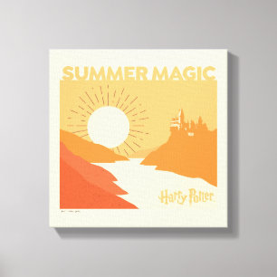 HARRY POTTER™   HOGWARTS™ Summer Magic Canvas Print