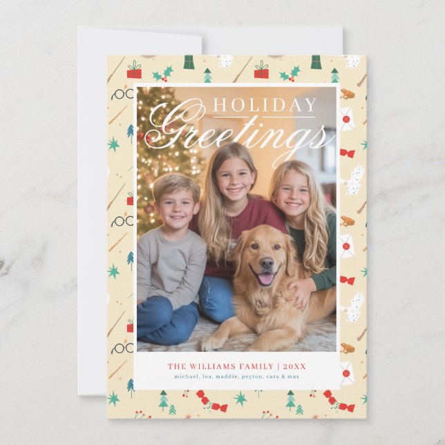 Harry Potter | Holiday Icon Pattern (Front)