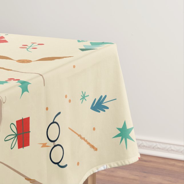 Harry Potter | Holiday Icon Pattern Tablecloth (In Situ)
