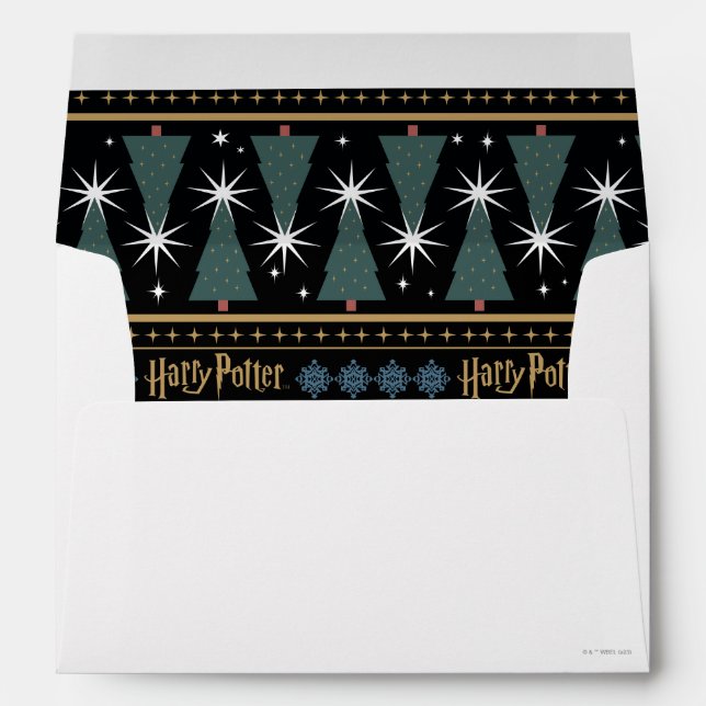 HARRY POTTER™ Holiday Sweater Pattern Envelope (Back (Bottom))