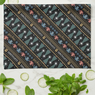 HARRY POTTER™ Holiday Sweater Pattern Tea Towel