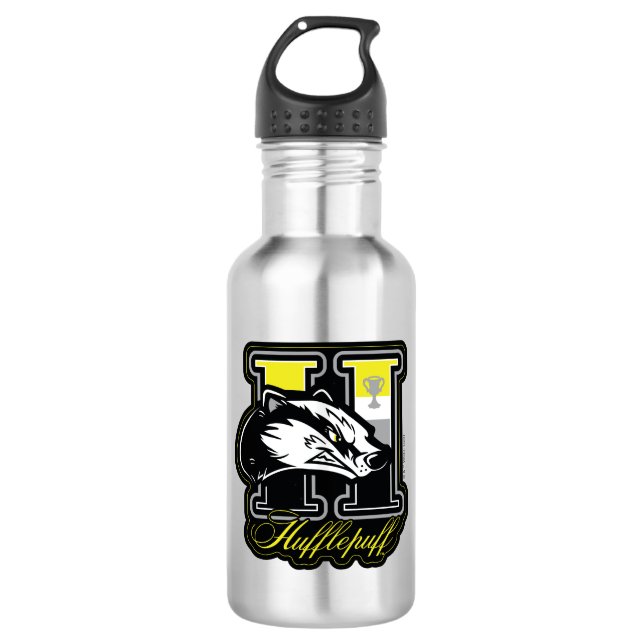 HARRY POTTER™ | HUFFLEPUFF™ Athletic Badge 532 Ml Water Bottle (Front)