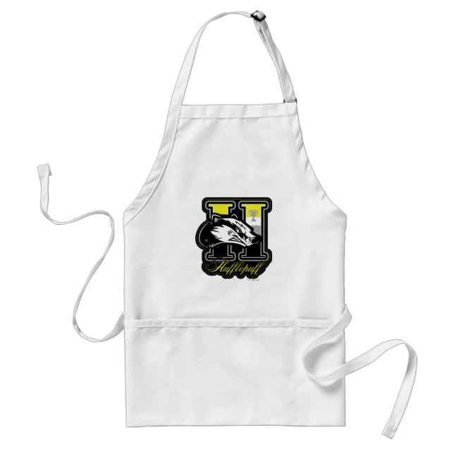 HARRY POTTER™ | HUFFLEPUFF™ Athletic Badge Standard Apron (Front)