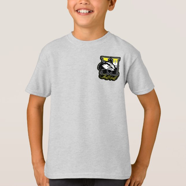 HARRY POTTER™ | HUFFLEPUFF™ Athletic Badge T-Shirt (Front)
