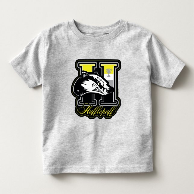HARRY POTTER™ | HUFFLEPUFF™ Athletic Badge Toddler T-Shirt (Front)