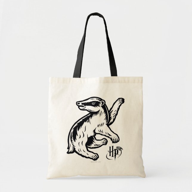 Harry Potter | Hufflepuff Badger Icon Tote Bag (Front)
