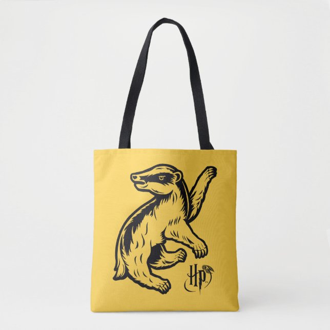 Harry Potter | Hufflepuff Badger Icon Tote Bag (Front)