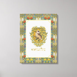 HARRY POTTER™   HUFFLEPUFF™ Crest Canvas Print
