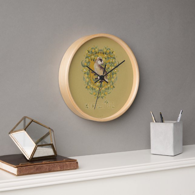 HARRY POTTER™ | HUFFLEPUFF™ Crest Clock (Office)